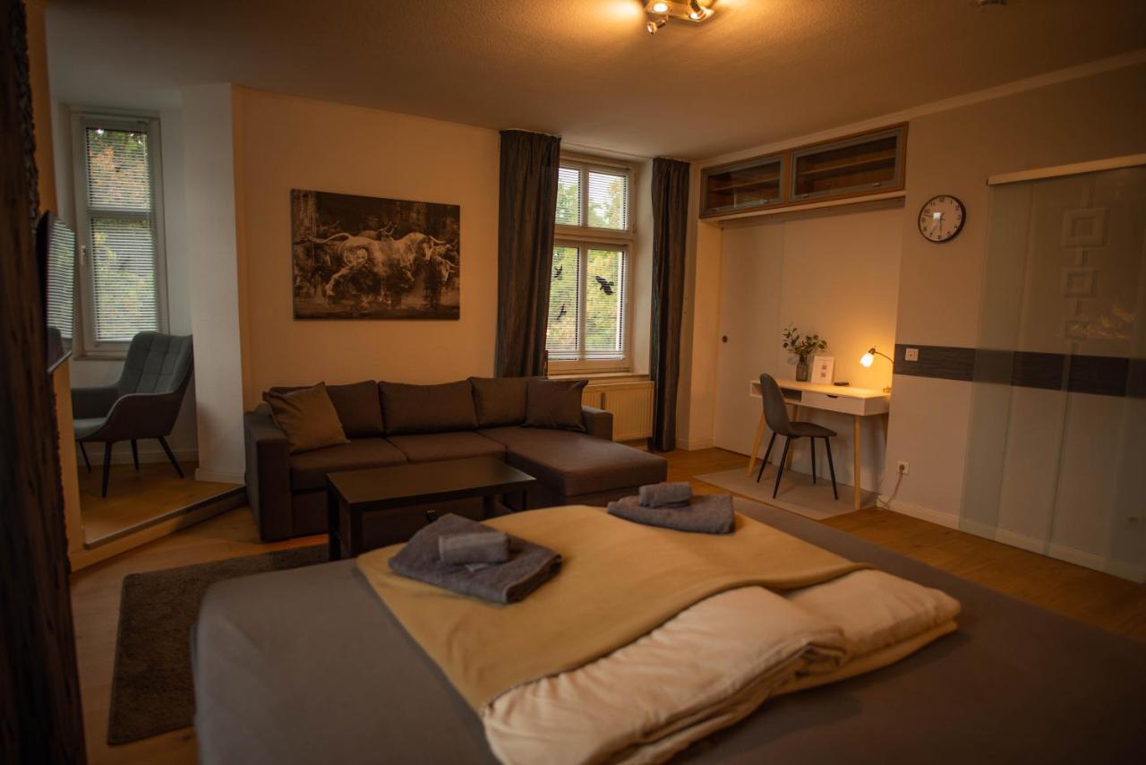 Residenz Am Kurpark - Ferienwohnungen In Zentraler Lage I Privatparkplatz Бад Ротенфелде Екстериор снимка