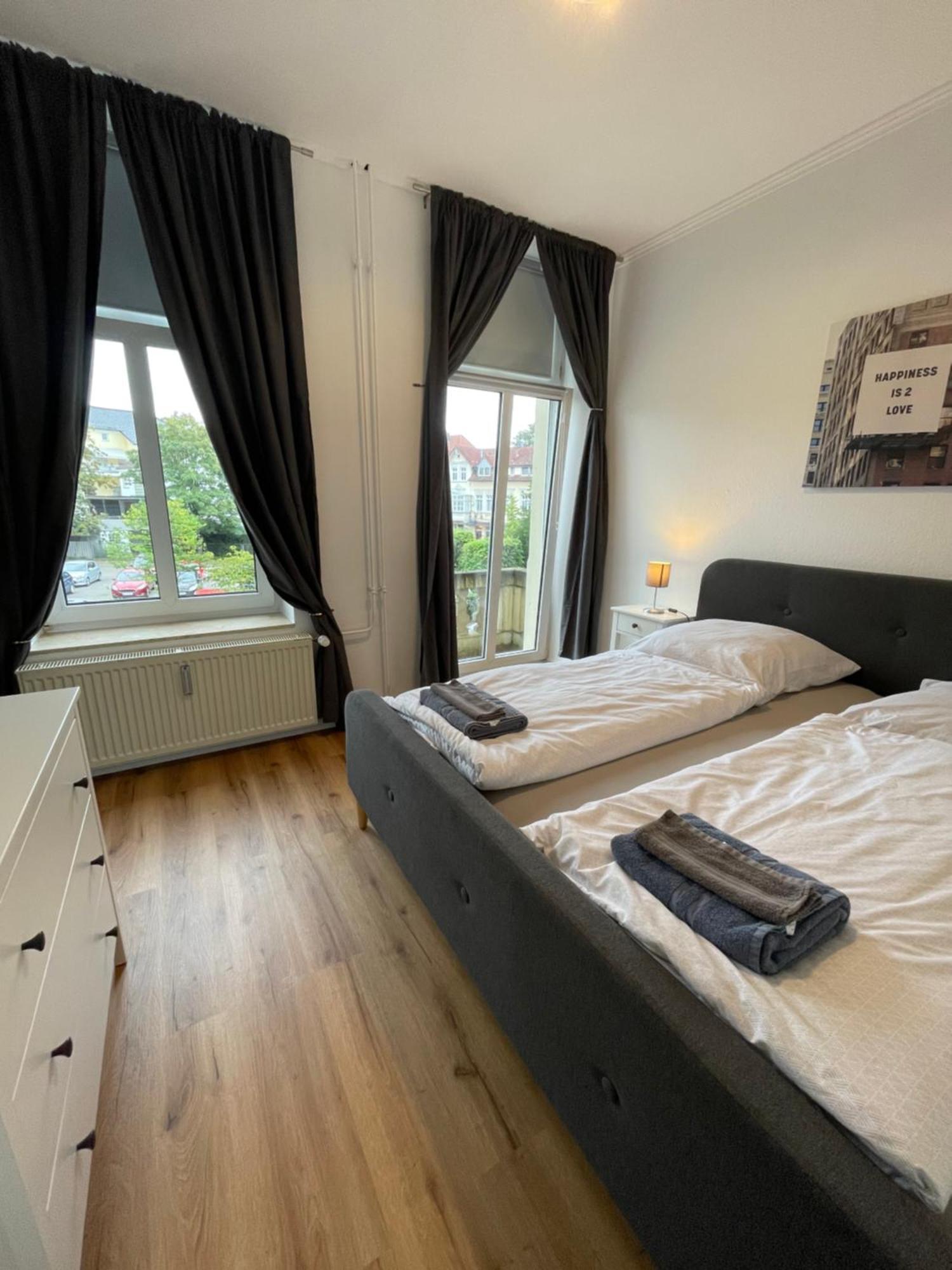 Residenz Am Kurpark - Ferienwohnungen In Zentraler Lage I Privatparkplatz Бад Ротенфелде Екстериор снимка